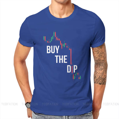 Buy the Dip BTFD Bitcoin Cryptocurrency Meme T Shirt Vintage Graphic Oversized O-Neck Tshirt Top Sell Harajuku Men'S Streetwear